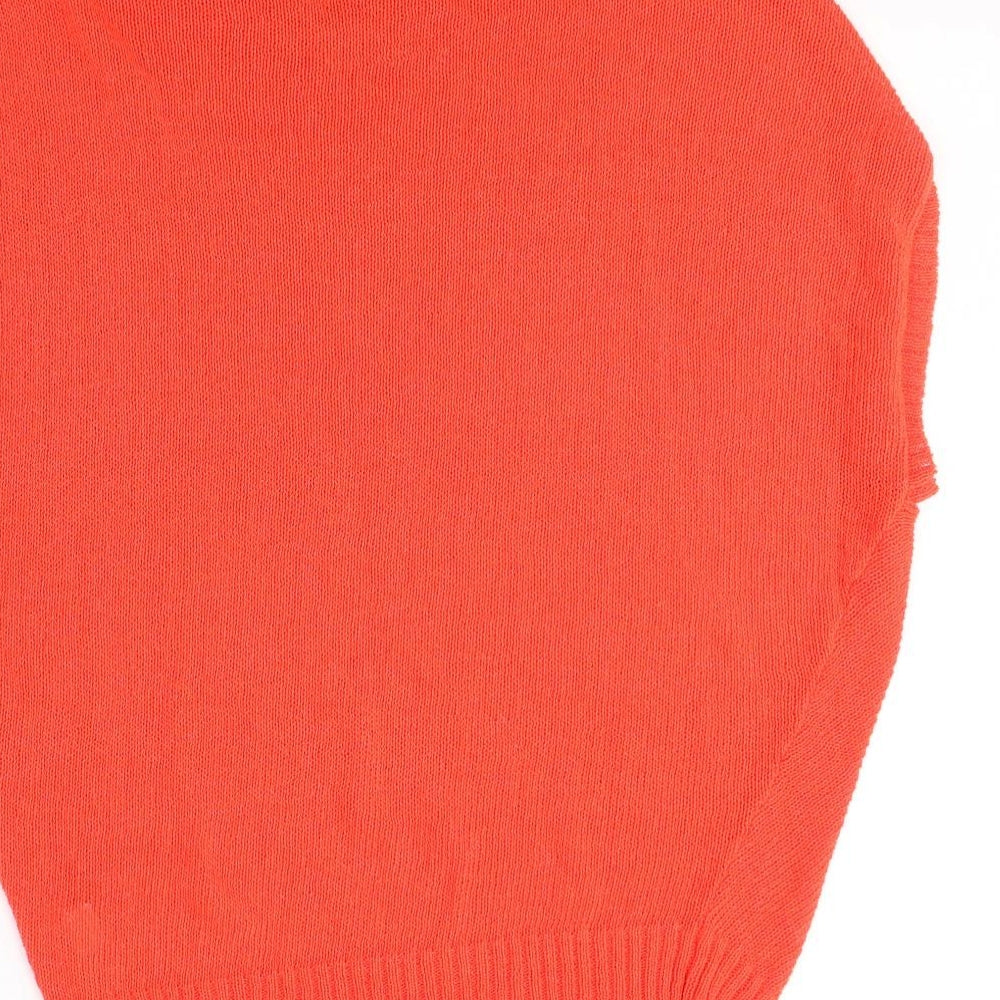 Atmosphere Womens Red Round Neck Acrylic Pullover Jumper Size S