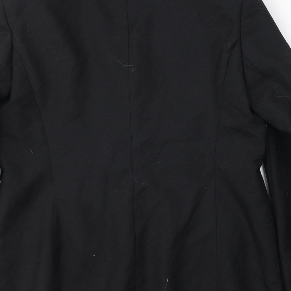 Endurance Womens Black Polyester Jacket Suit Jacket Size 14