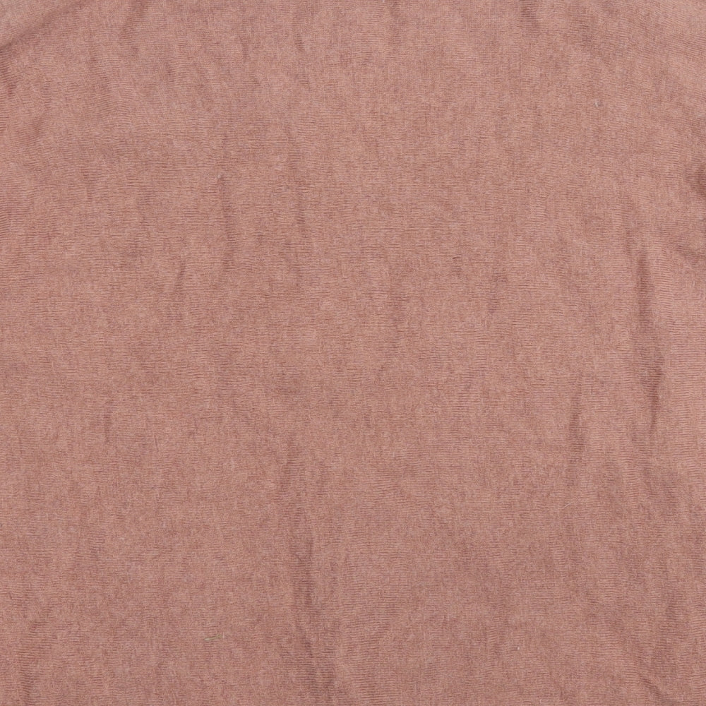 Atmosphere Womens Pink Round Neck Viscose Pullover Jumper Size 10