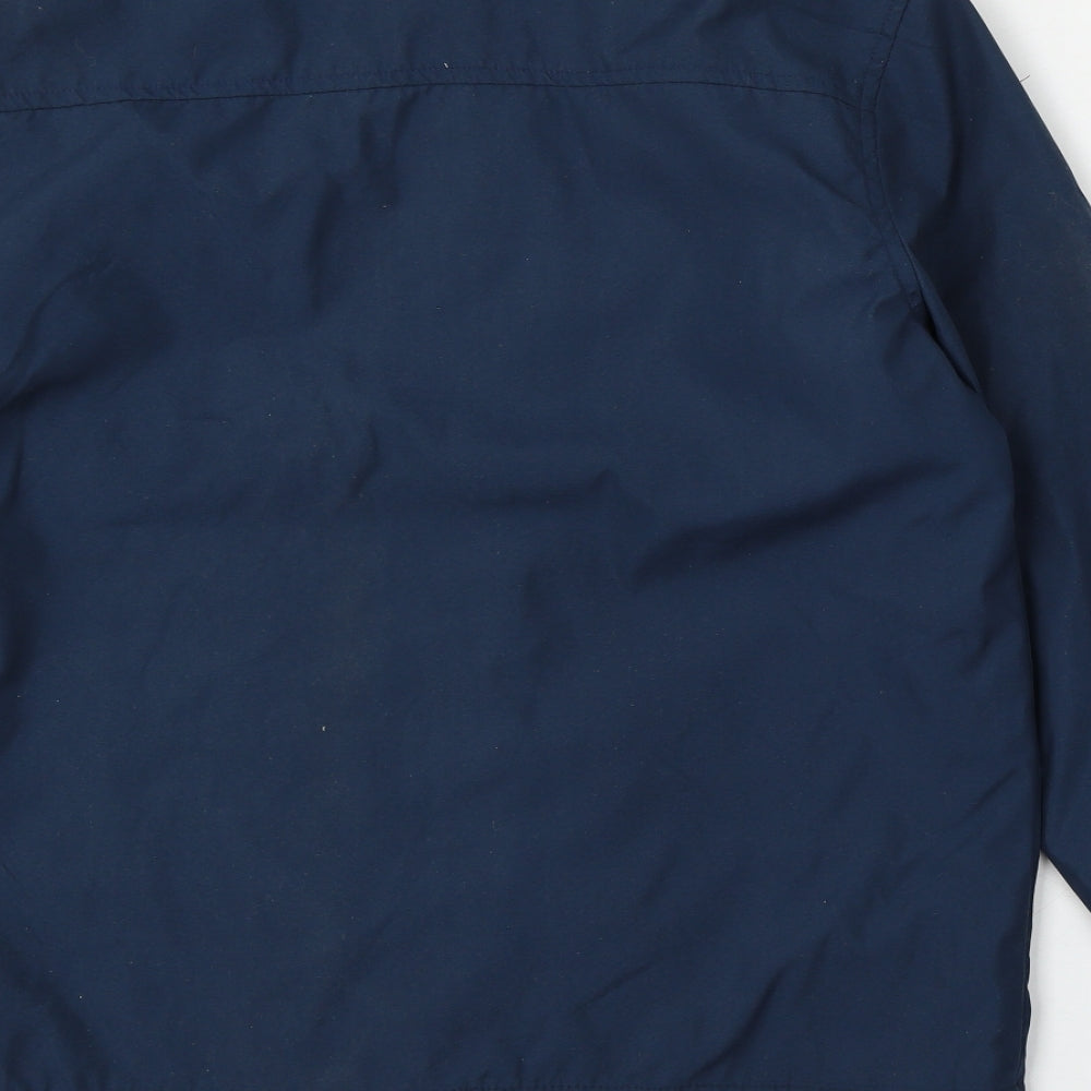 Hutson Harbour Mens Blue Jacket Size S Button