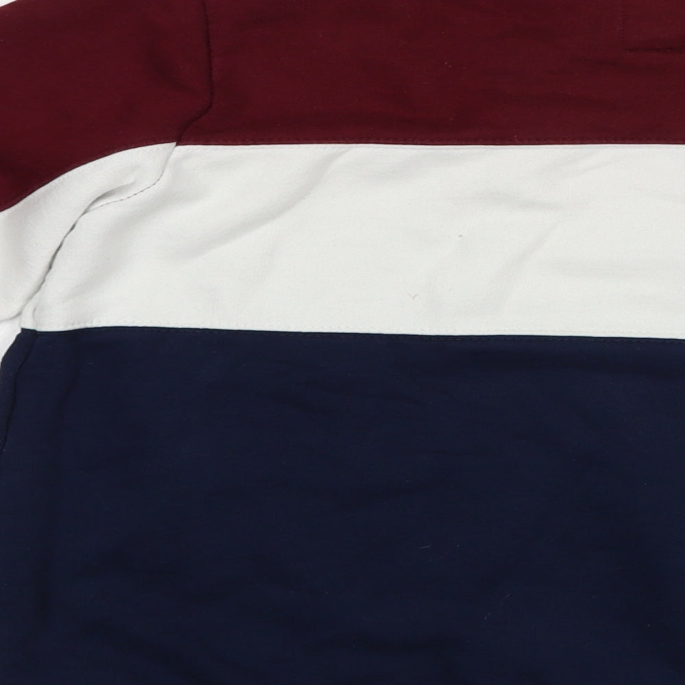 Pull & Mens Blue Cotton Pullover Sweatshirt Size XS