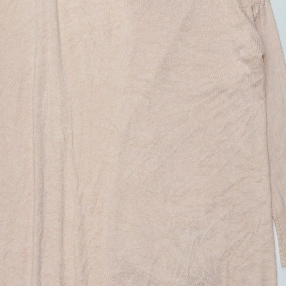 Atmosphere Womens Pink V-Neck Viscose Cardigan Jumper Size 12