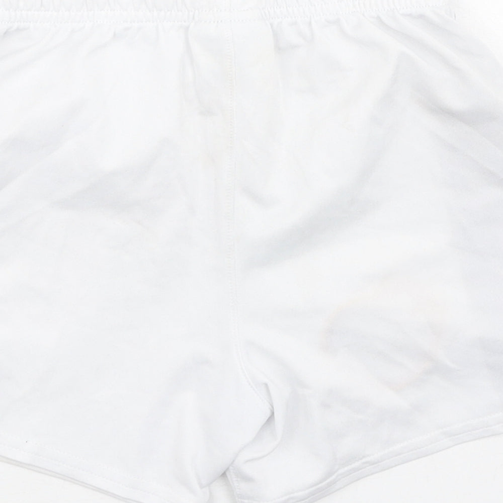 Umbro Boys Ivory Polyester Sweat Shorts Size 4-5 Years Regular