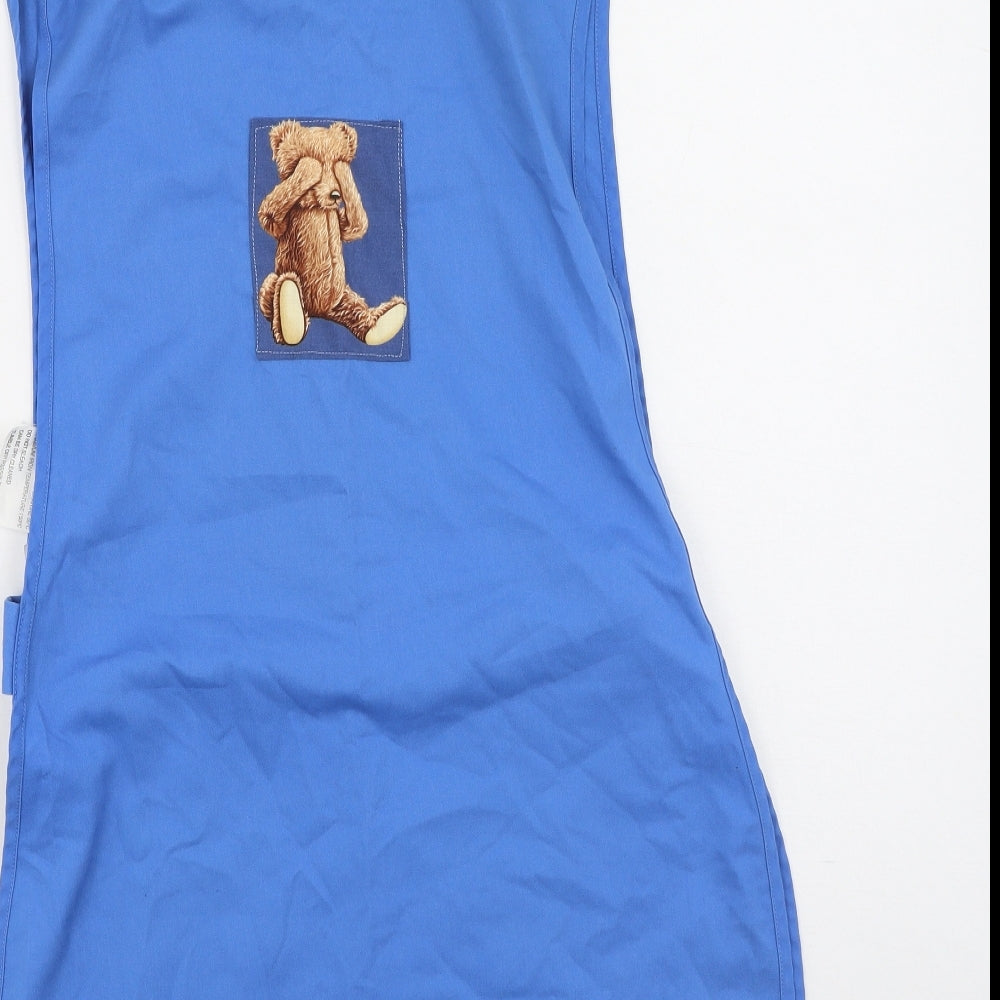 Top Flite Womens Blue Polyester Camisole Tank Size M Round Neck
