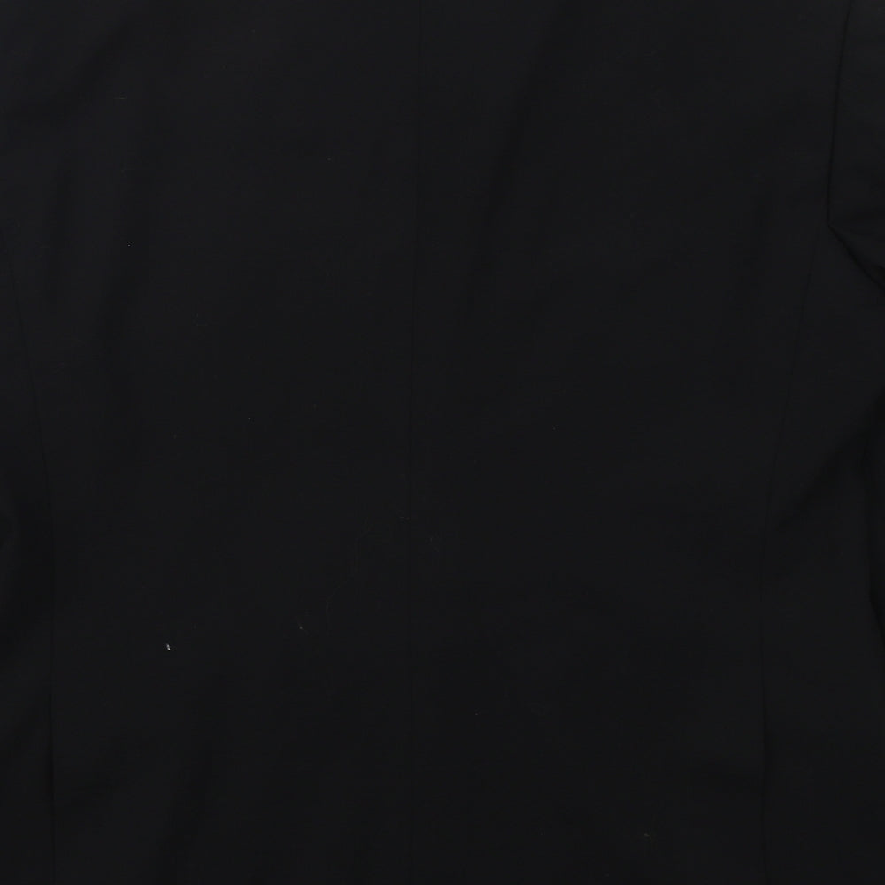 Daniel Grahame Mens Black Polyester Jacket Suit Jacket Size 40