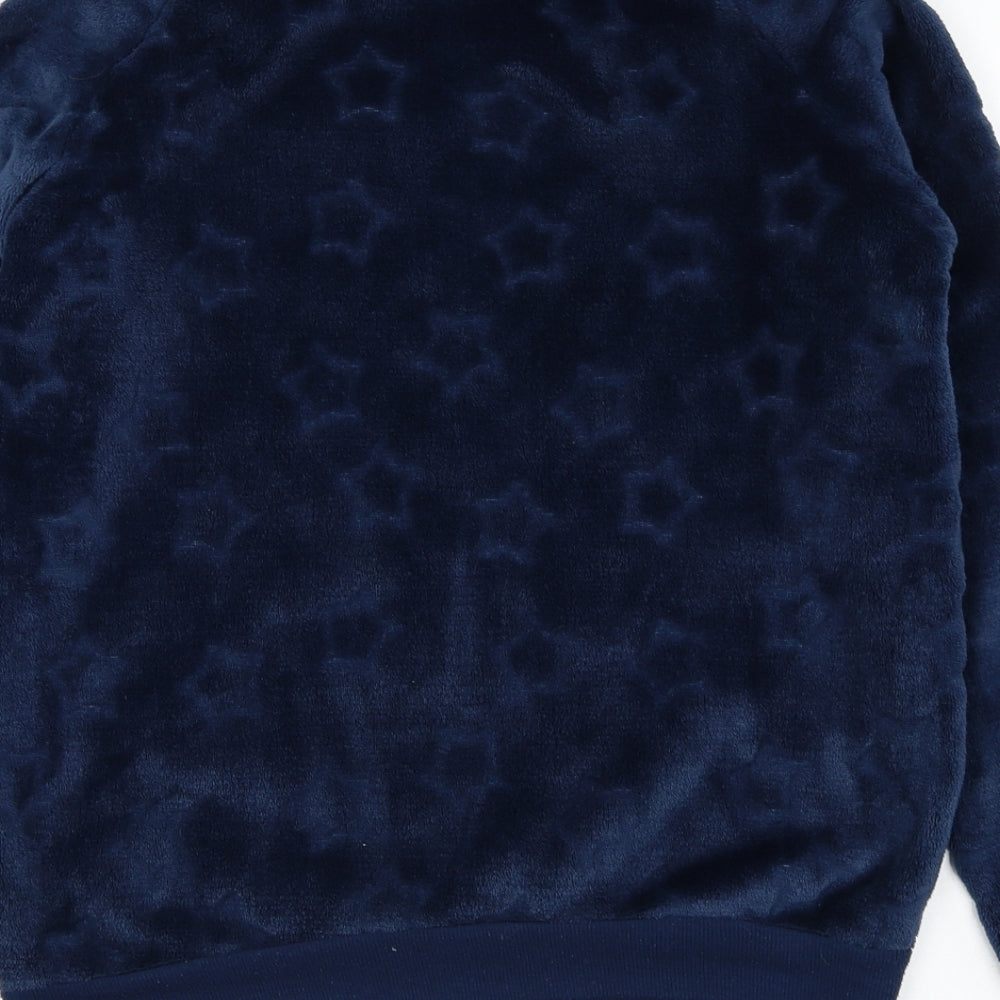Primark Womens Blue Polyester Pullover Sweatshirt Size 6 Pullover - Loungewear