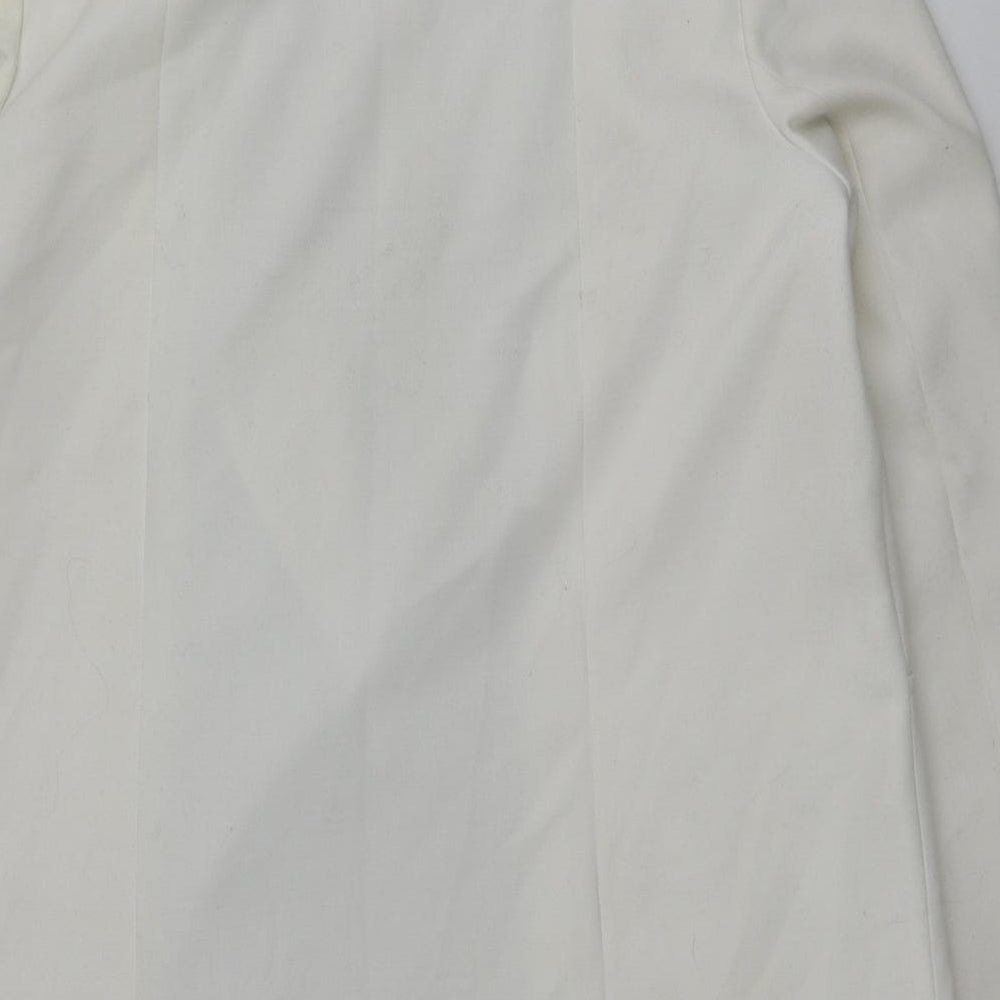Dorothy Perkins Womens Ivory Jacket Size 14