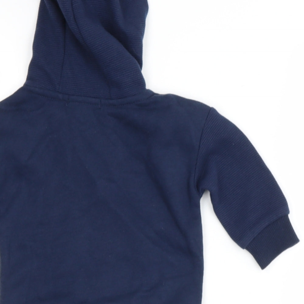 Primark Boys Blue Cotton Pullover Jumper Size 3-6 Months - brave
