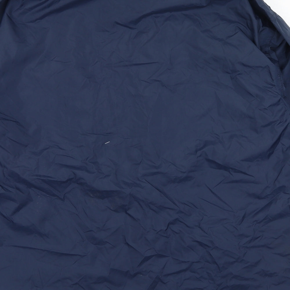 Result Mens Blue Rain Coat Coat Size S