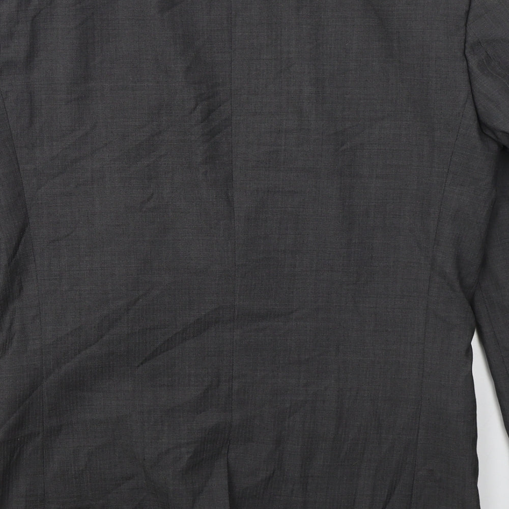 NEXT Mens Grey Wool Jacket Suit Jacket Size 38