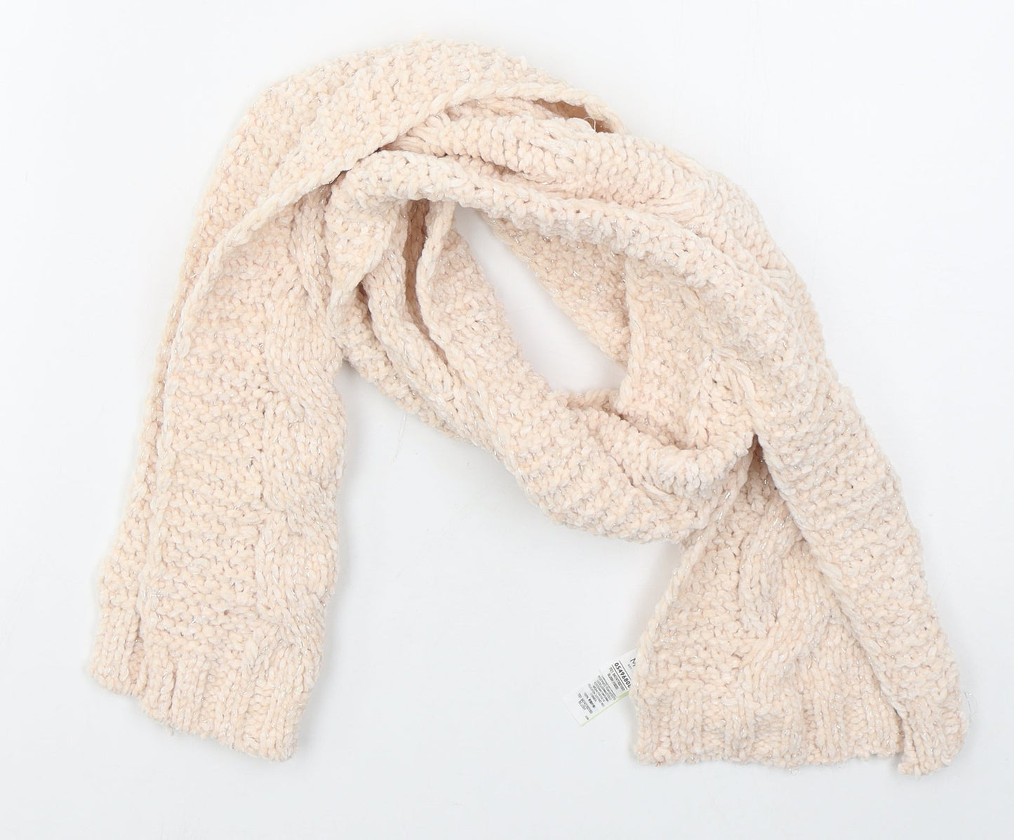Marks and Spencer Womens Pink Polyester Scarf