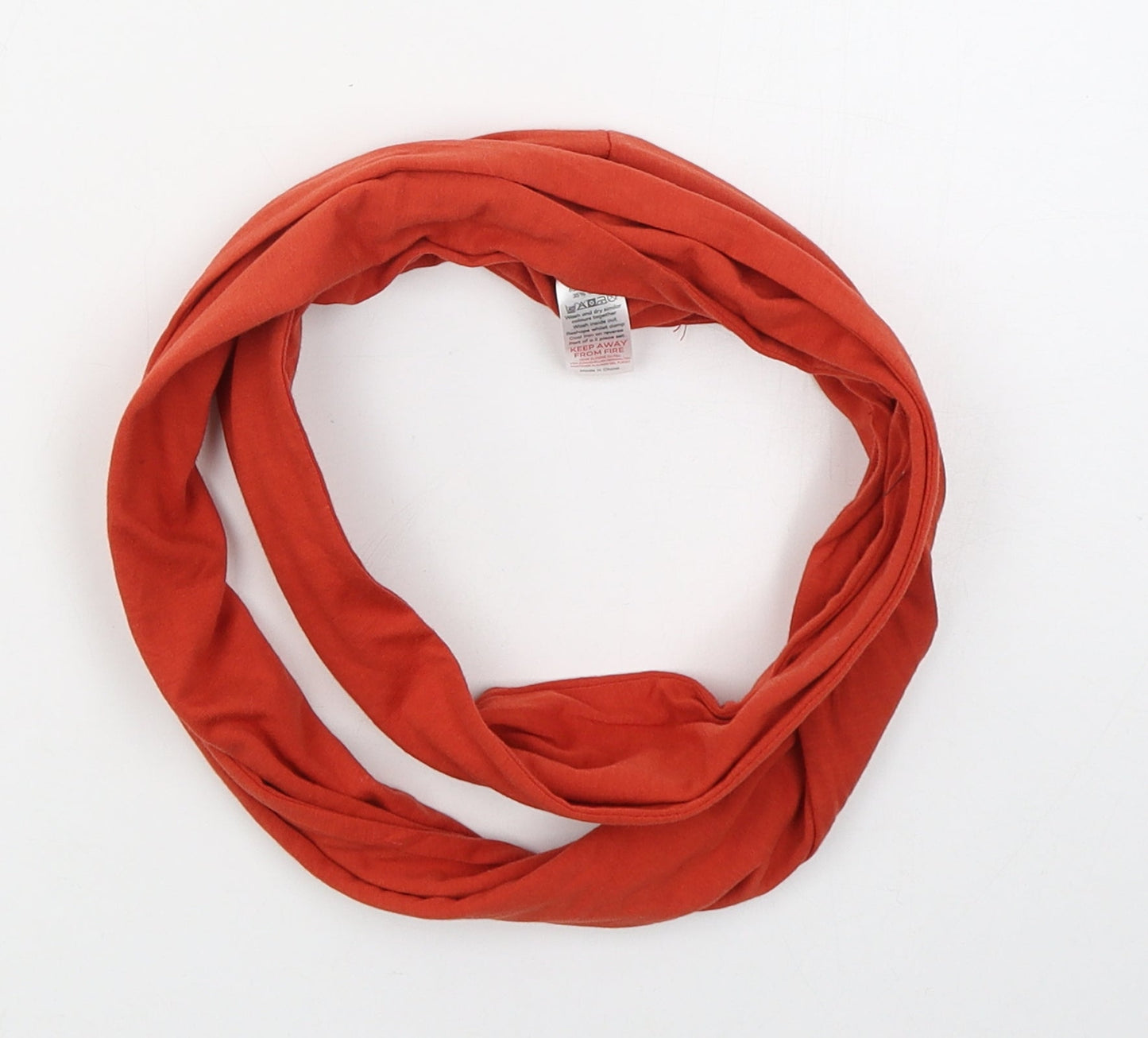 Bonmarché Womens Red Polyester Scarf - Snood
