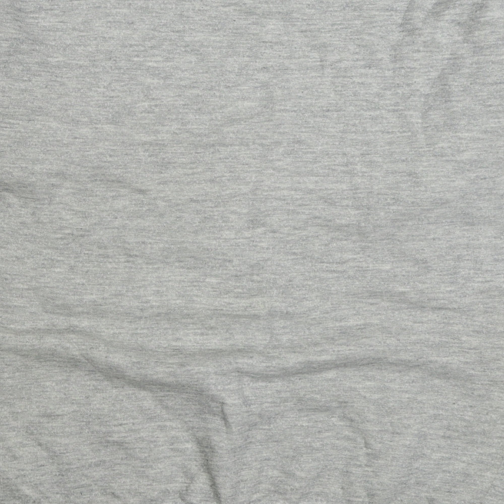 Blue Elliot Womens Grey Acrylic Pullover Sweatshirt Size L Pullover