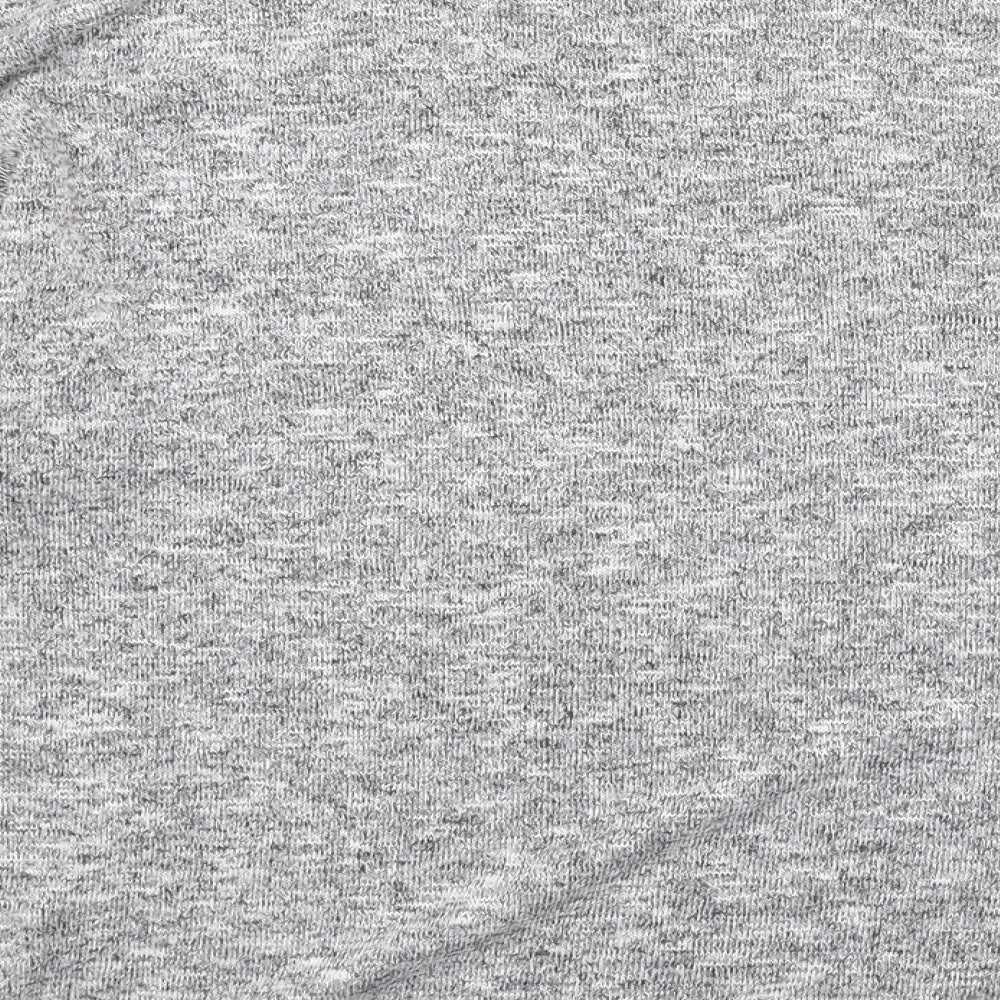 TU Womens Grey Polyester Pullover Sweatshirt Size 14