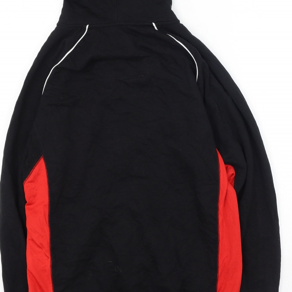 PBsport Mens Multicoloured Round Neck Cotton Full Zip Jumper Size S
