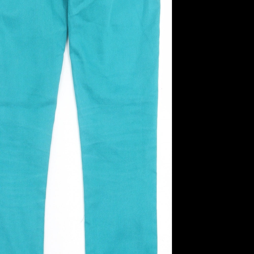 Gap Womens Blue Cotton Skinny Jeans Size 30 in L32 in Regular Button