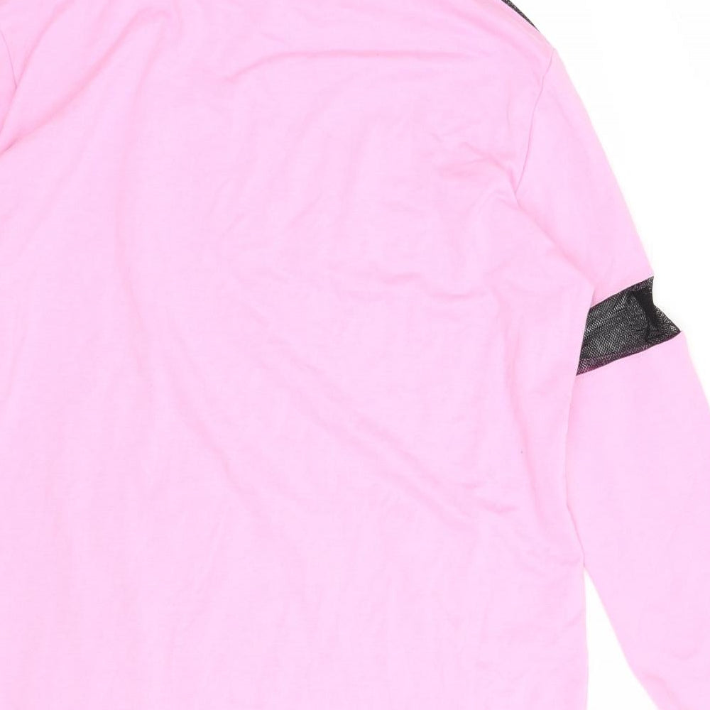 SheIn Womens Pink Polyester Tunic Sweatshirt Size M Pullover - Forever Young