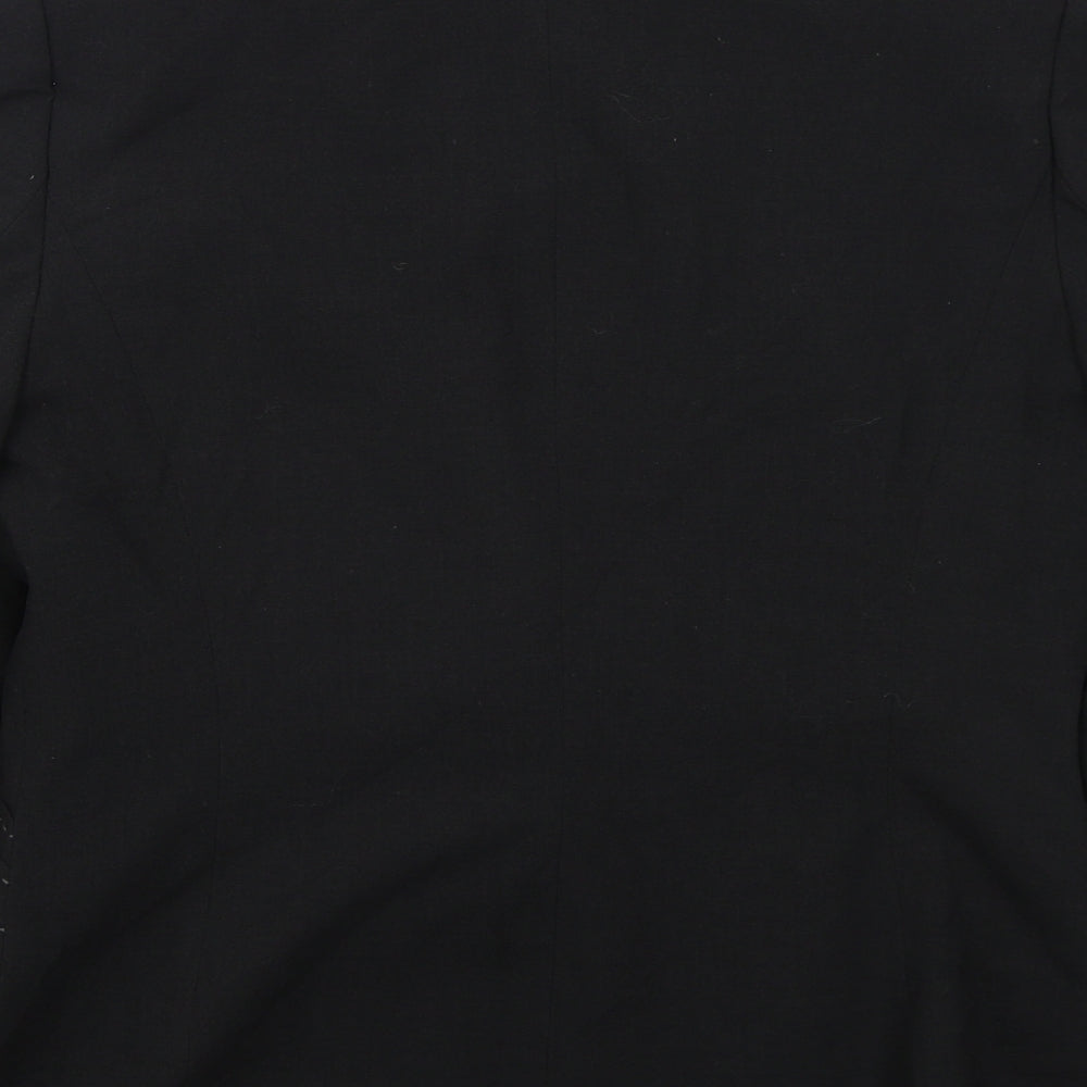 Marks and Spencer Womens Grey Polyester Jacket Suit Jacket Size 12