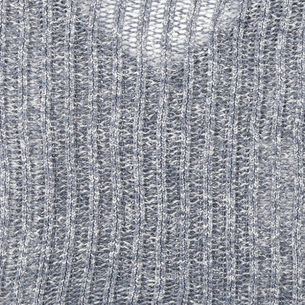 Debenhams Womens Blue V-Neck Acrylic Pullover Jumper Size 18