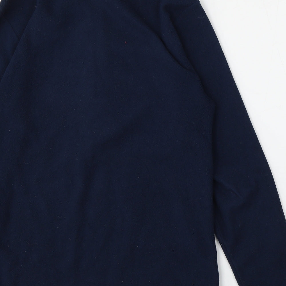 Pep&Co Mens Blue Polyester Pullover Sweatshirt Size XS
