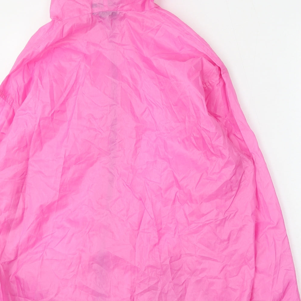 Pro Climate Womens Pink Anorak Jacket Size S Zip