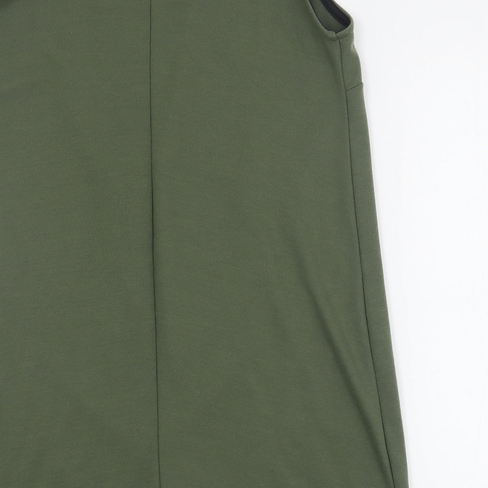 New Look Womens Green Jacket Waistcoat Size 14