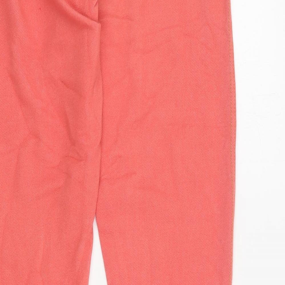 Influence Womens Pink Cotton Jegging Jeans Size M L28 in Regular