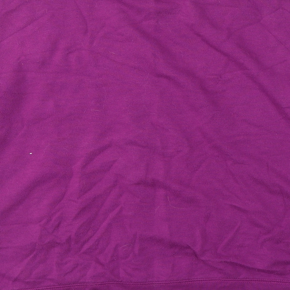 Gap Womens Purple Cotton Pullover Sweatshirt Size M Pullover