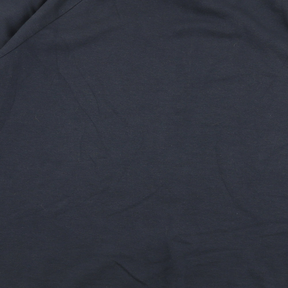 H&M Mens Blue Cotton Pullover Sweatshirt Size L
