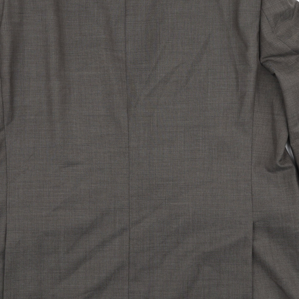 Marks & Spencer Mens Grey Viscose Jacket Suit Jacket Size M