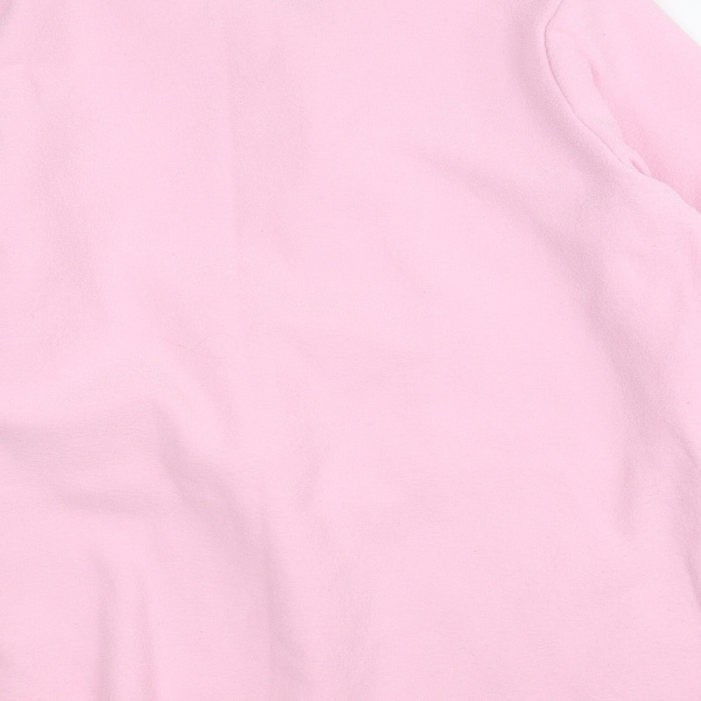 Cate De Moi Womens Pink Collared Polyester Cardigan Jumper Size 16