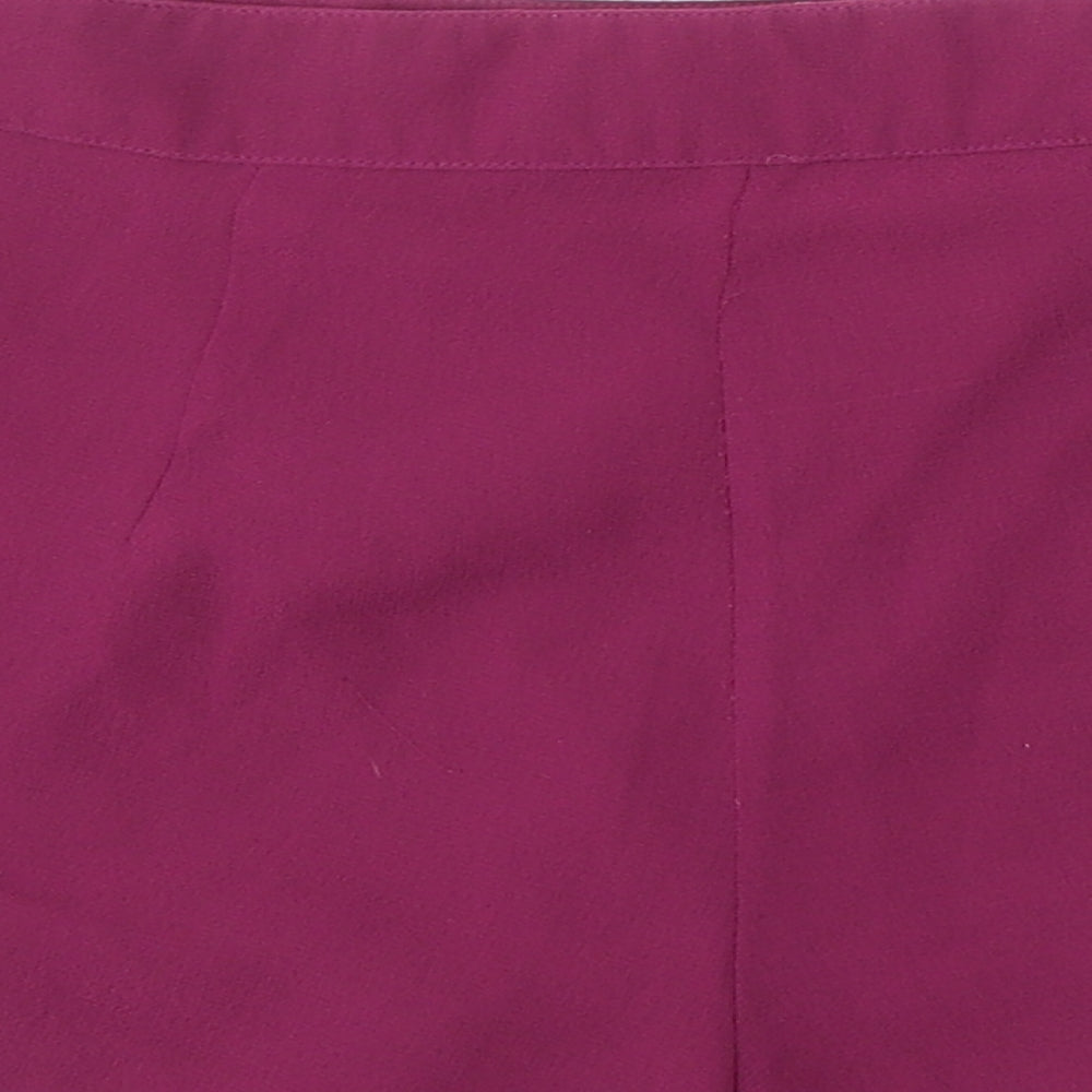 Republic Womens Purple Polyester Bermuda Shorts Size XS L3 in Regular
