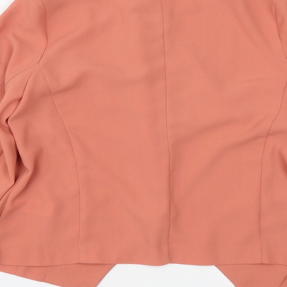 Atmosphere Womens Orange Jacket Size 10
