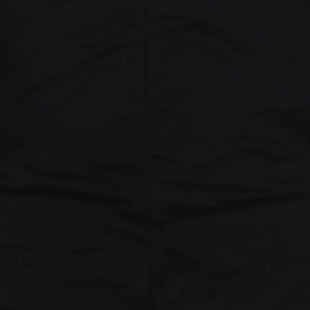Peacocks Womens Black Polyester Pullover Sweatshirt Size L Pullover