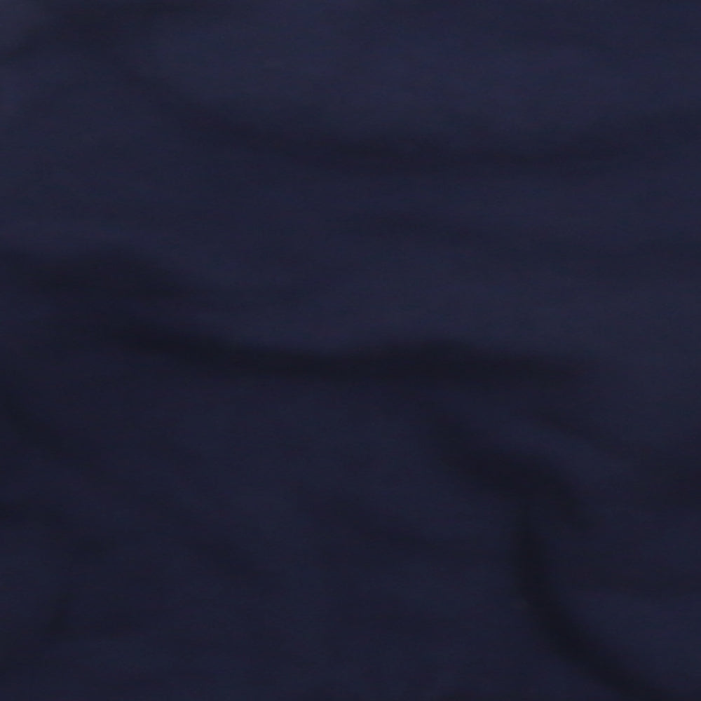 Fred & Flo Boys Blue Cotton Basic T-Shirt Size 9-12 Months Crew Neck Pullover - You Are My World