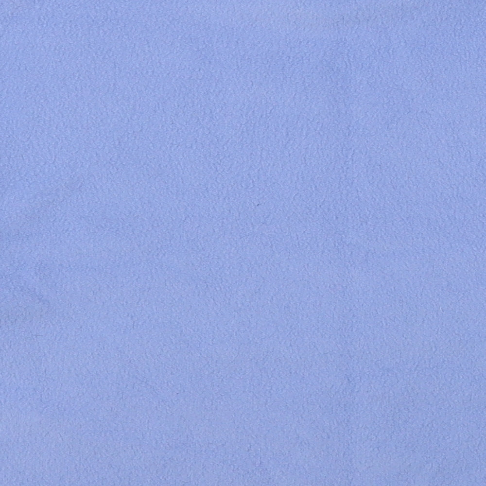 New Look Womens Blue High Neck Polyester Pullover Jumper Size L