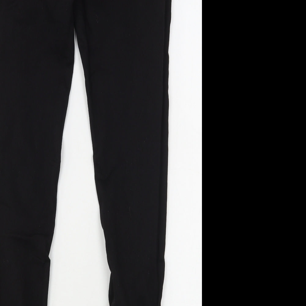Parisian Womens Black Cotton Skinny Jeans Size 12 L27 in Regular Button