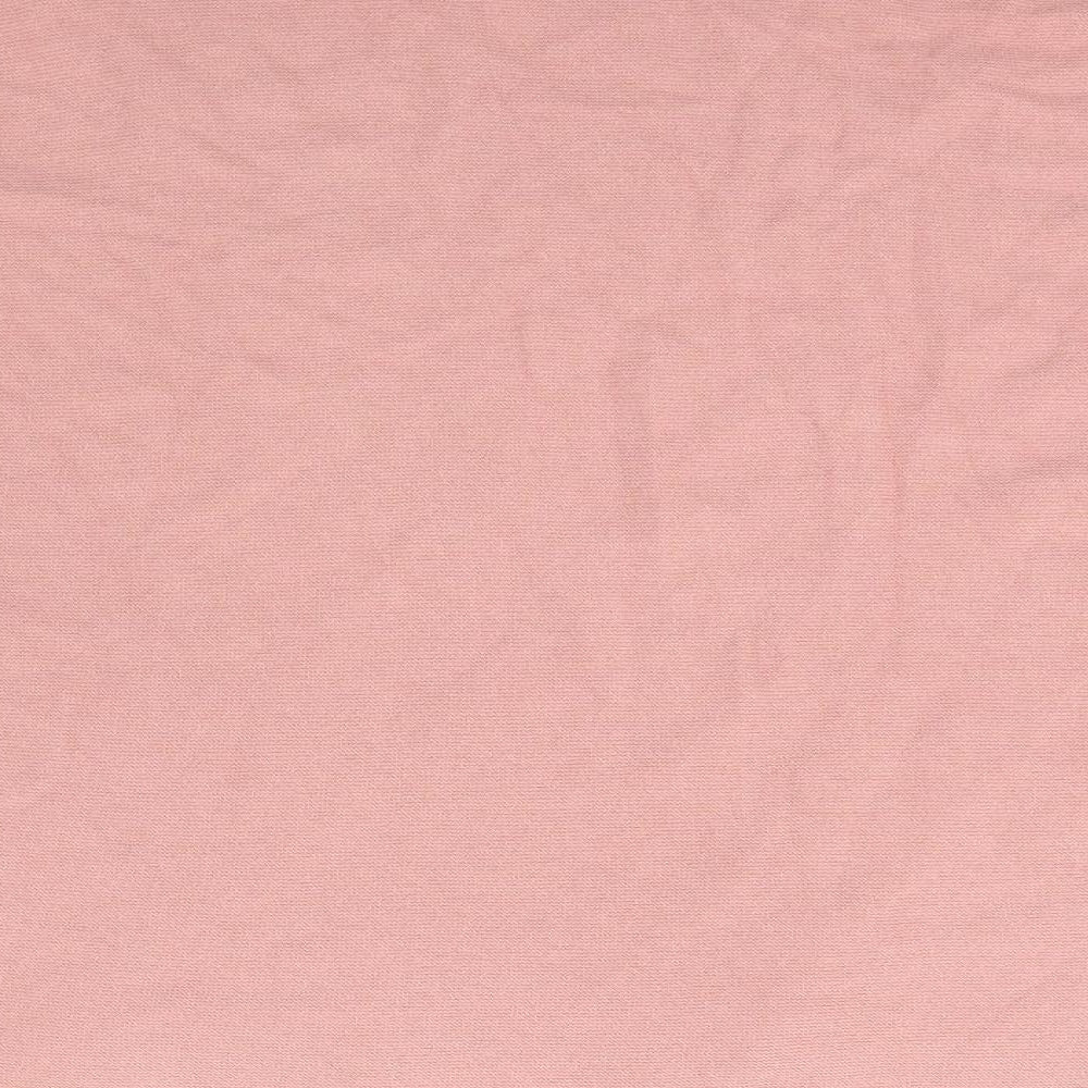 Le Conte Womens Pink Boat Neck Modal Pullover Jumper Size 14