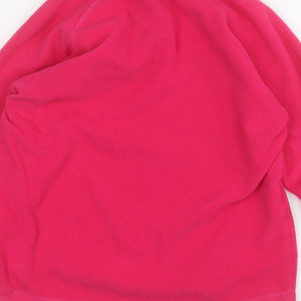 The Edge Girls Pink Jacket Size 11-12 Years Zip