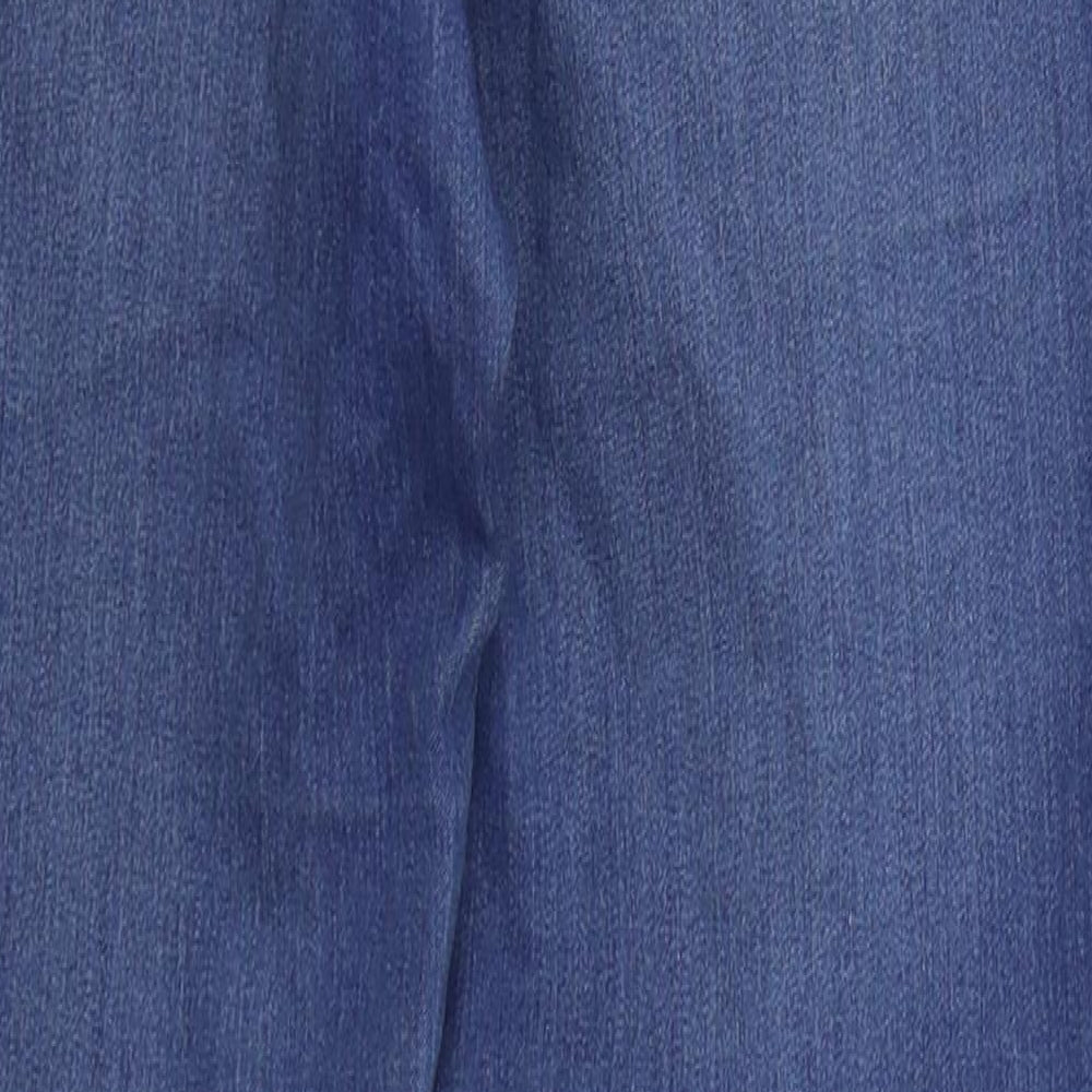 H&M Womens Blue Cotton Jegging Jeans Size 8 L29 in Regular