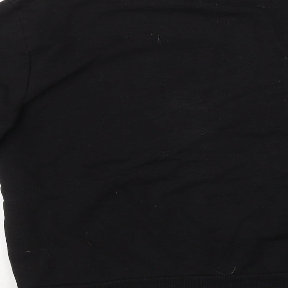 Primark Womens Black Polyester Pullover Sweatshirt Size 6 - Harry Potter