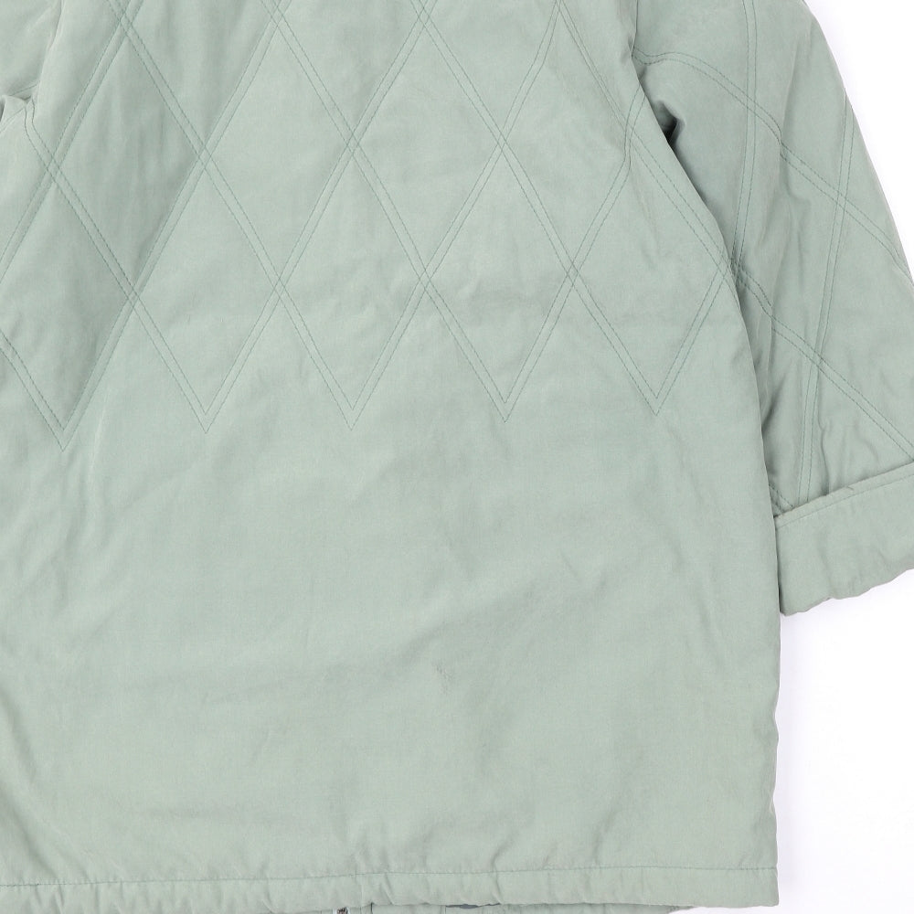 Cotswold Collection Womens Green Jacket Size 16 Zip