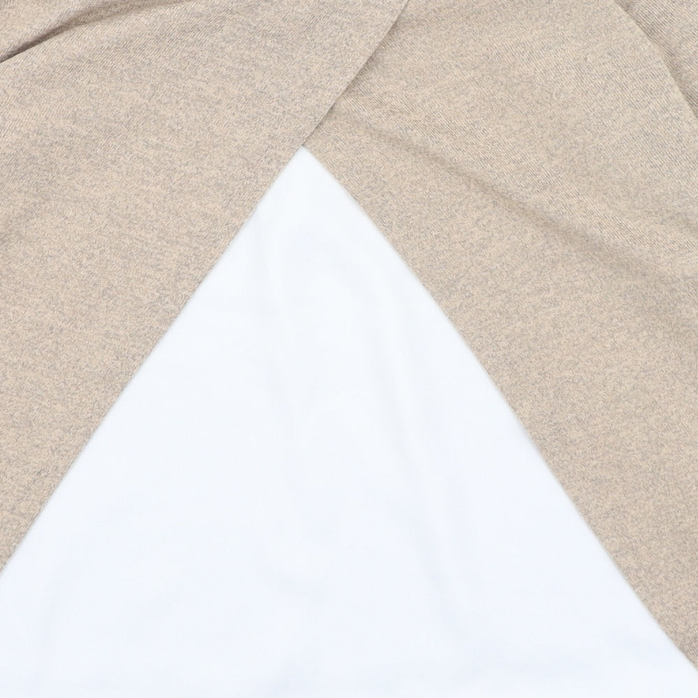 Dorothy Perkins Womens Brown Round Neck Polyester Pullover Jumper Size 8
