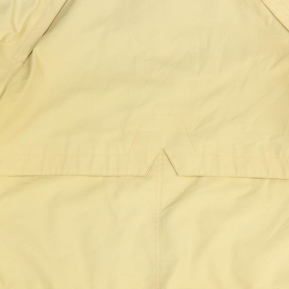 Telemac Womens Beige Jacket Size 14 Snap