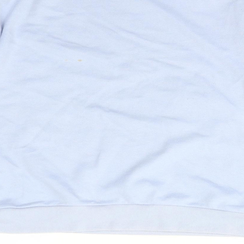 New Look Girls Blue Round Neck Polyester Pullover Jumper Size 14-15 Years Pullover