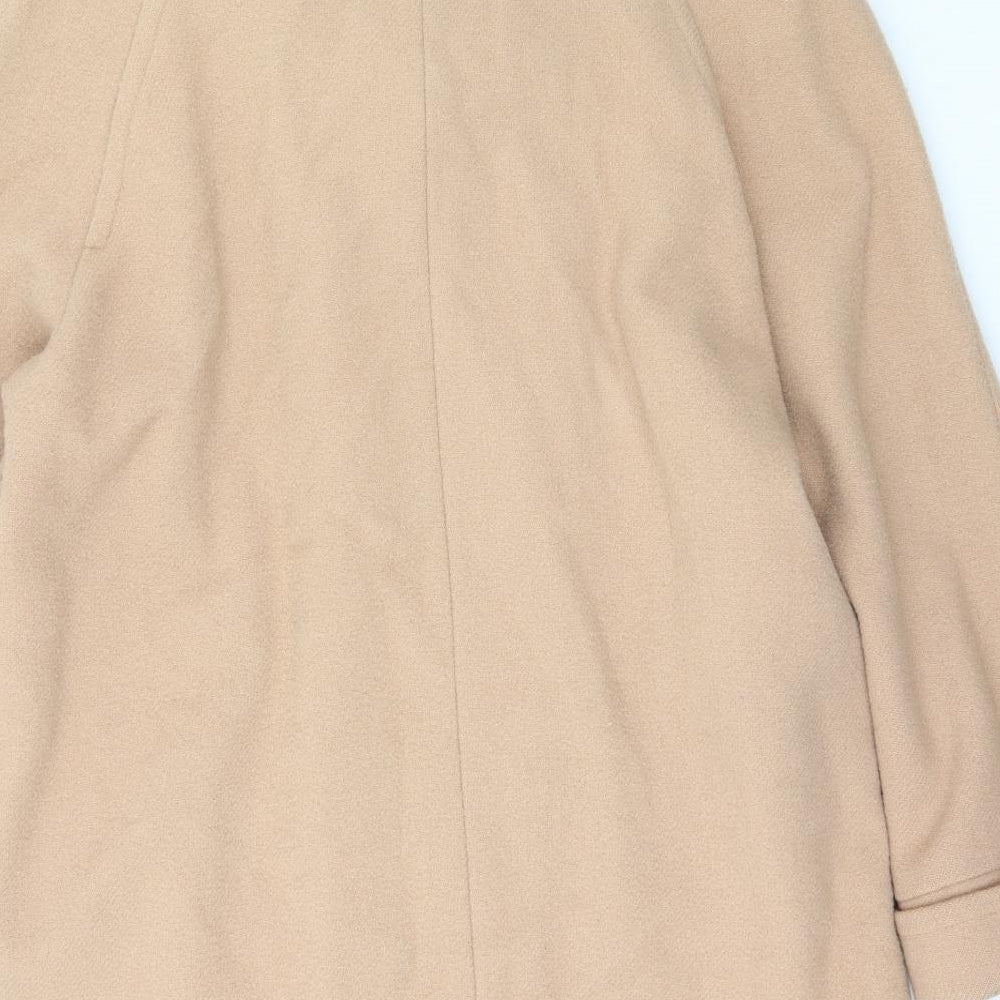 Imagination Womens Beige Jacket Size L Button
