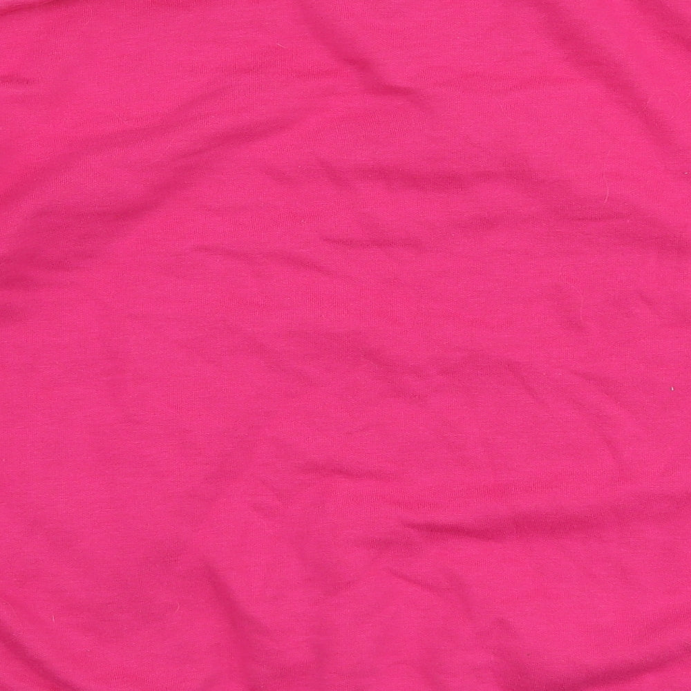 Primark Womens Pink Polyester Pullover Sweatshirt Size S Zip