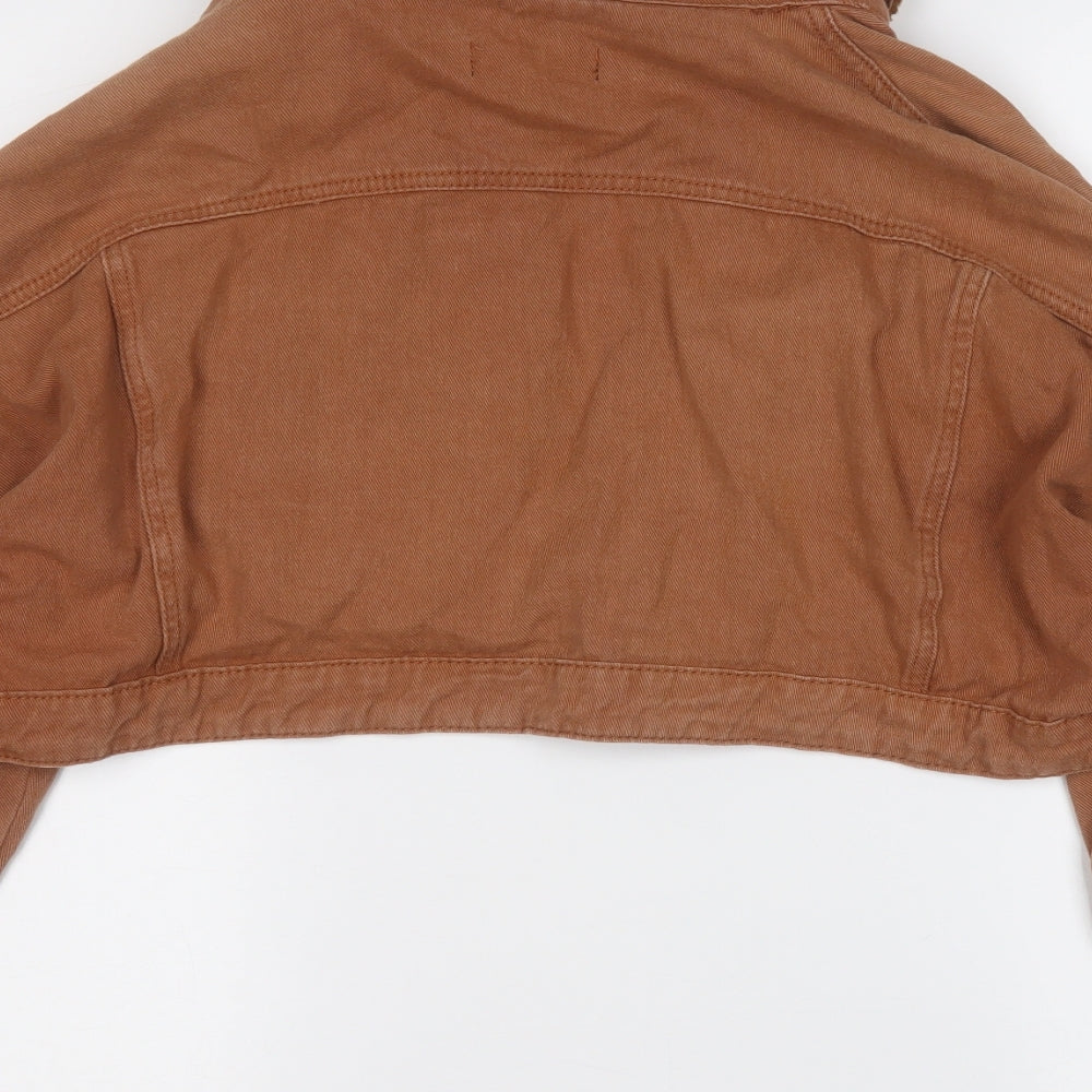 Missguided Womens Brown Jacket Size 14