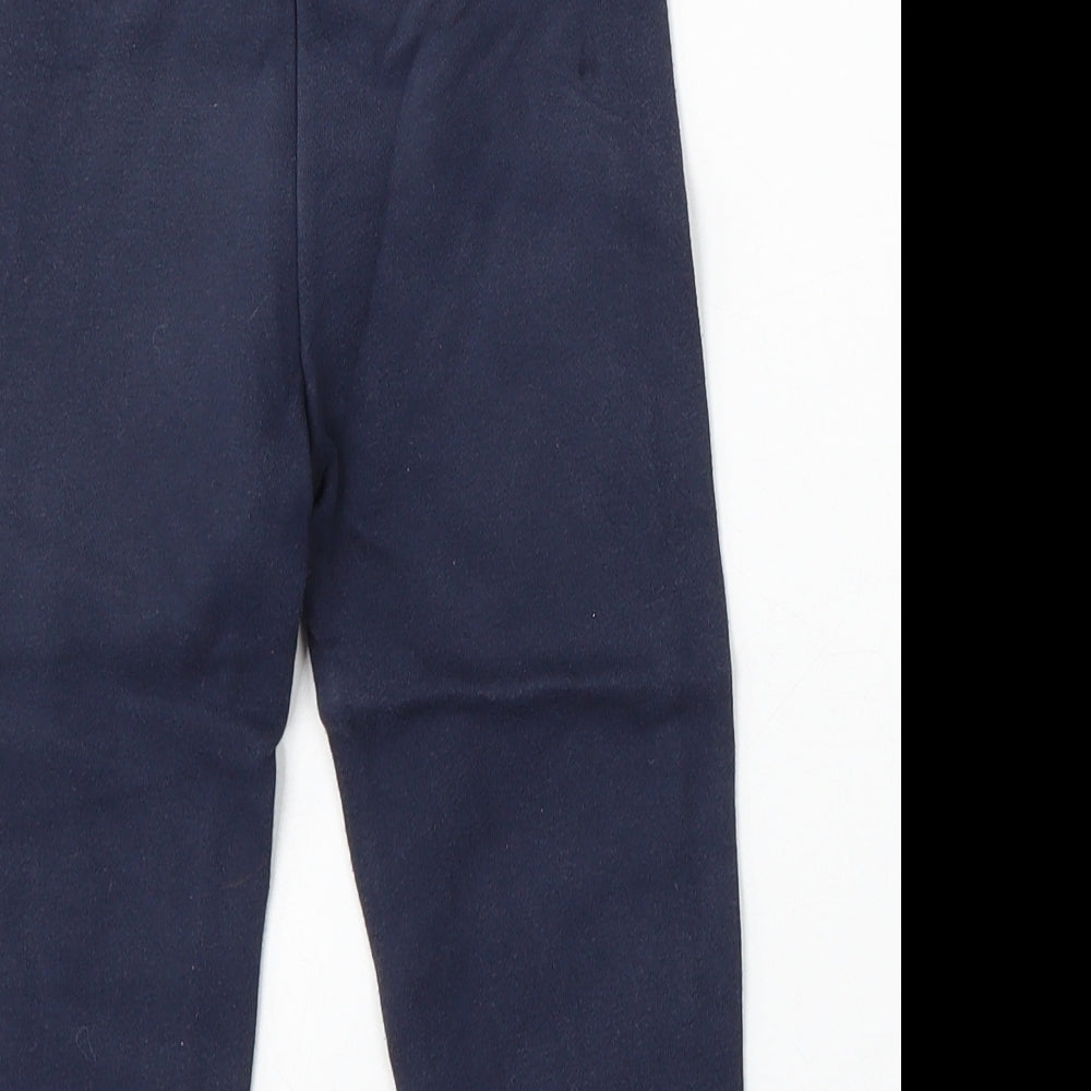 Gap Boys Blue Cotton Jogger Trousers Size 3 Years Regular