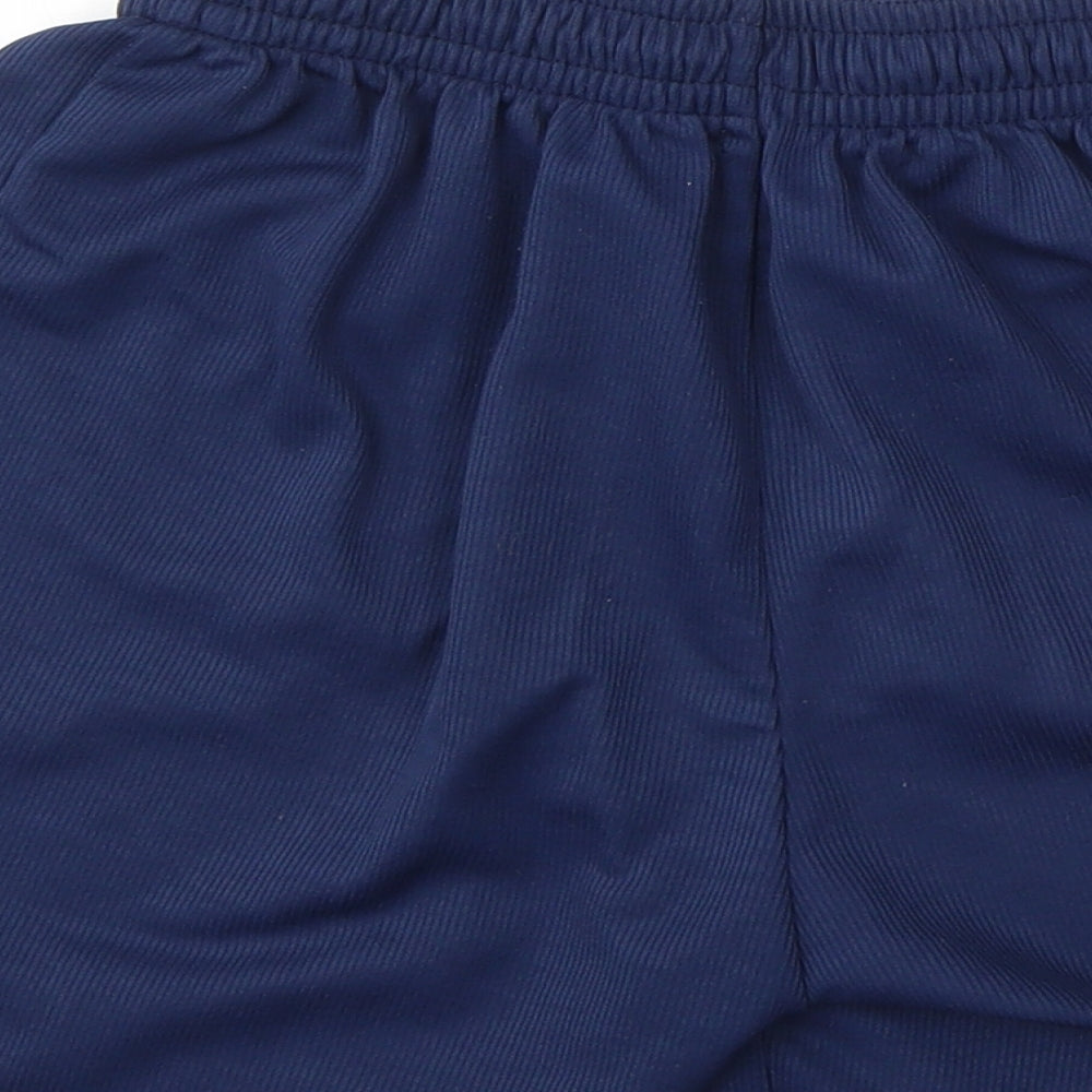 Ski & Sportswear Womens Blue Polyester Athletic Shorts Size 30 L4 in Regular